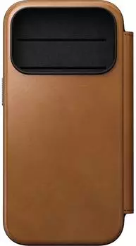 Nomad Goods Modern Leather Folio English Tan, iPhone 18 Pro/17 Pro (NM009063858)