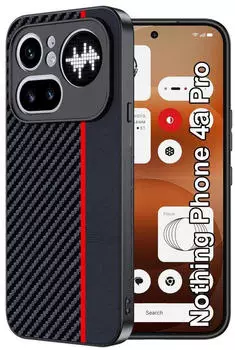 LuxusKollektion Case Nothing Phone 4a Pro Black/Red