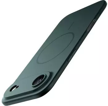 LuxusKollektion H&uuml;lle f&uuml;r iPhone 17 Air, MagSafe, d&uuml;nn, nachtgr&uuml;n