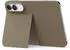 taupe: Apple iPhone Duo Folio mit Standfuß