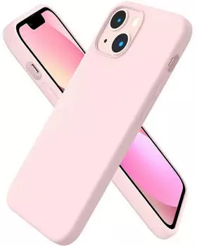 LuxusKollektion iPhone 13 Mini Flüssigsilikon-Hülle 5,4", kalkrosa (iPhone 13 Mini)