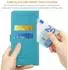 LuxusKollektion Flip Case Kunstleder für Redmi Note 13 Pro 5G / Poco X6 5G, azurblau
