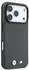 BMW M Quadrille Kevlar Metal Logo MagSafe Hülle für iPhone 18 Pro Max, grau