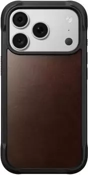 Nomad Goods Rugged Leather Case rustikales Braun (Horween), iPhone 17/18 Pro Max (114766118E8E)