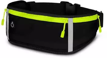 ONEFLOW Active Pro Belt Laufg&uuml;rtel f&uuml;r iPhone 16, 3 F&auml;cher, atmungsaktiv, wasserdicht