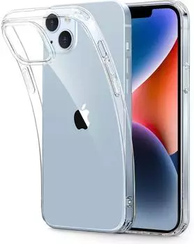 LuxusKollektion Handyh&uuml;lle iPhone 14 / iPhone 13 sto&szlig;fest d&uuml;nn TPU Transparent