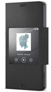 Sony SCR26 Smart Style Cover schwarz für Xperia Z3 Compact