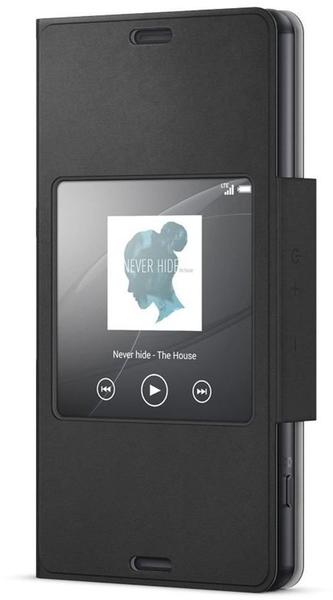 Sony SCR26 Smart Style Cover Schwarz (Xperia Z3 Compact)