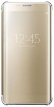 Samsung Clear View Cover gold (Galaxy S6 Edge+)