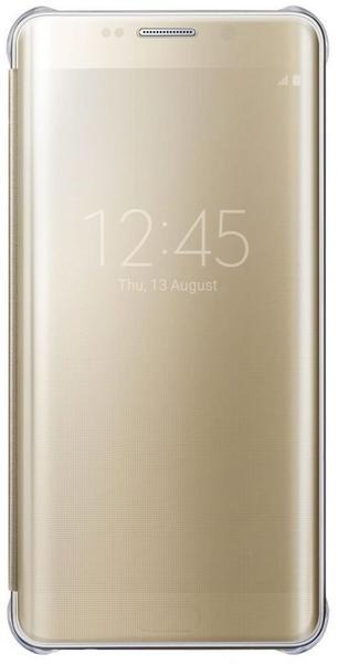 Samsung Clear View Cover gold (Galaxy S6 Edge+)