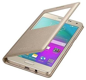 Samsung S-View Cover gold (Galaxy A5)