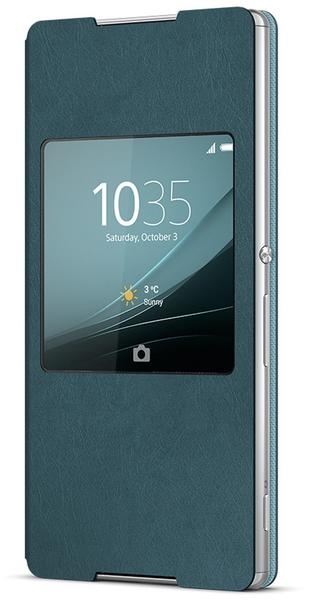 Sony SCR30 Style Cover Window (Xperia Z3+) grün