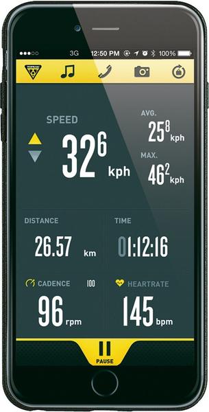 Topeak RideCase (iPhone 6 Plus) mit Halterung weiß