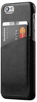 Mujjo iPhone 6 Leather Wallet Case Etui Schutzhülle Tasche Kartenhalter Black