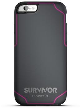 Griffin Survivor Journey (iPhone 6/6s) grau/pink