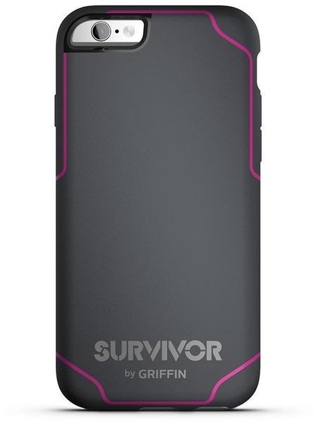Griffin Survivor Journey (iPhone 6/6s) grau/pink