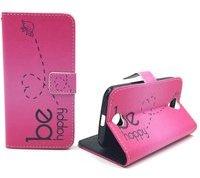 König-Shop Handyhülle Tasche für Handy Acer Liquid Z330 Be Happy Pink