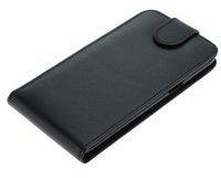 Onni-Tec OTB Tasche (Kunstleder) für Samsung Galaxy S6 Edge+ SM-G928F Flipcase schwarz