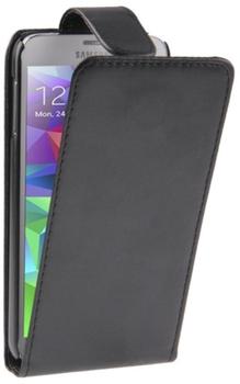 Onni-Tec OTB Tasche (Kunstleder) für Samsung Galaxy J5 SM-J500F Flipcase schwarz
