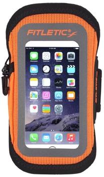 Fitletic Smartphone Armtasche EASY Größe S/M orange