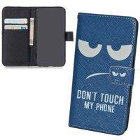 König-Shop Handyhülle Tasche für Handy ZTE Blade L3 Dont Touch my Phone
