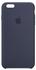Apple Silikon Case mitternachtsblau (iPhone 6S Plus)