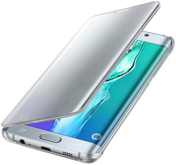 Samsung Clear View Cover silber (Galaxy S6 Edge+)