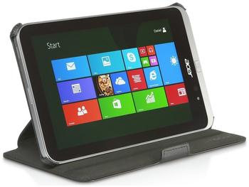 StilGut - UltraSlim Case V2 für Acer Iconia W4-820 schwarz