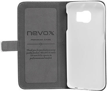 Nevox Ledertasche ORDO weiß (Galaxy S6 edge)