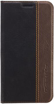 Peter Jäckel COMMANDER BOOK CASE, Galaxy S6, Gentle Leather, black