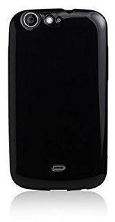 Spada Back Case - Glossy Soft Cover - Wiko Stairway - Schwarz