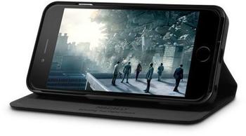 Macally SlimFolio, Klappetui f&uuml;r iPhone 6, Schwarz