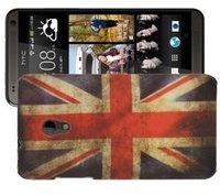 König-Shop Schutzhülle Hard Case für Handy HTC Desire 700 England