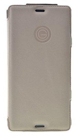 GALELI Folio Case mit Standfunktion etop grau für Sony Xperia Z3