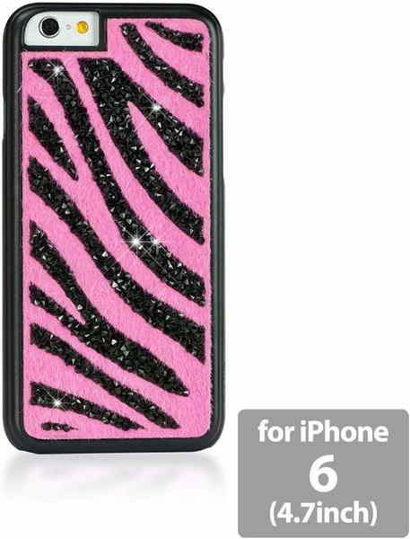 Bling My Thing Ayano Glam! Zebra Pink iPhone 6