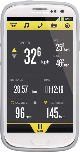 Topeak RideCase mit Halter weiß (Galaxy S3)