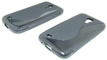Telstar Silicon Case (S-Curve) für Samsung Galaxy S4 mini (I9190) black