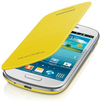 Samsung Flip-Cover yellow (Galaxy S3 mini)