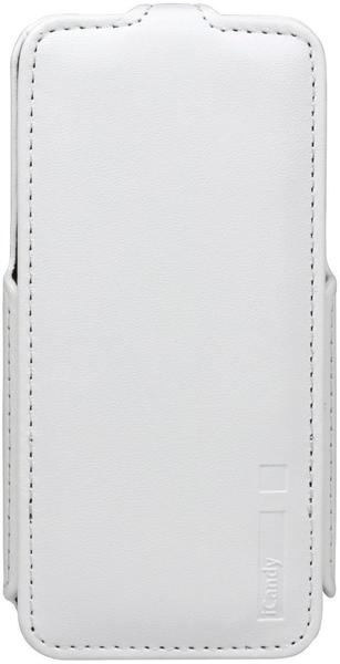 iCandy FlapBag Flip Case weiß für Apple iPhone 55s
