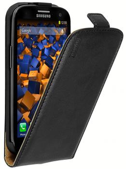Mumbi Flip Case schwarz (für Samsung Galaxy S3)