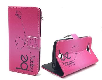 König-Shop Handyhülle Tasche für Handy Acer Liquid Z530 Be Happy Pink