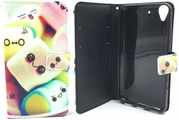 König Design Handyhülle Tasche für Handy Wiko Pulp Schriftzug Marshmallows