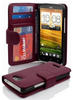 Cadorabo Hülle für HTC One X/Hülle in Handyhülle mit 3 Kartenfächern Case...