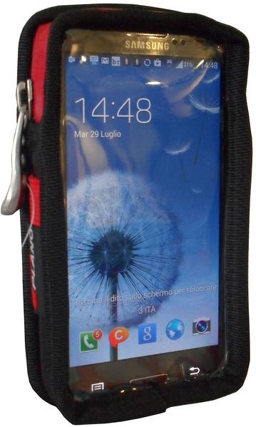 PAPYRUS P549XL Smartphone-Tasche XL Schwarz, Rot