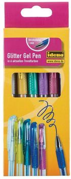 Adpal P P H U Idena Glitter Gel Pen 6-tlg., 1Set
