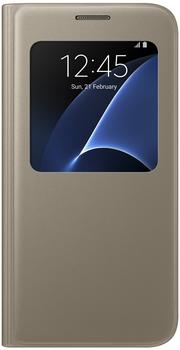 Samsung S View Cover (Galaxy S7) gold