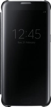 Samsung Clear View Cover (Galaxy S7 edge) schwarz