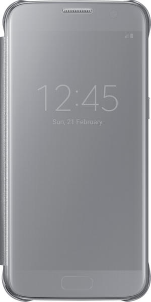 Samsung Clear View Cover (Galaxy S7) silber