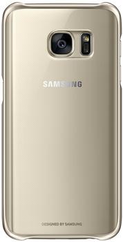 Samsung Clear Cover (Galaxy S7) gold