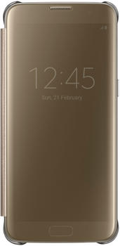 Samsung Clear View Cover (Galaxy S7 edge) gold